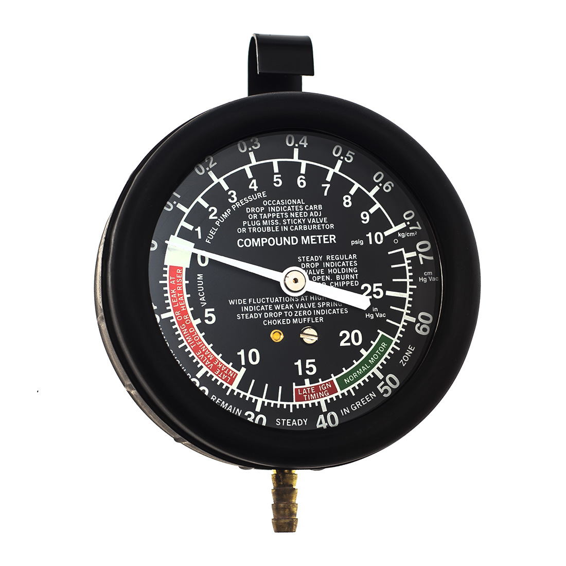 Tester tlaku palivových čerpadel, vakuometr TA1391