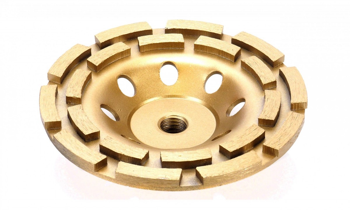 Diamantový hrncový kotouč na broušení betonu 125 mm, segmentový TA1031