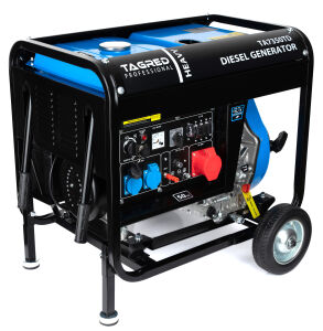 Agregat prądotwórczy TAGRED z silnikiem Diesel 7350W 230/400V 5000W AVR