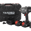 Klucz udarowy akumulatorowy, bezszczotkowy TAGRED TA8000, 2 akumulatory 20V 4Ah 1898Nm do kół 1/2'' - 2