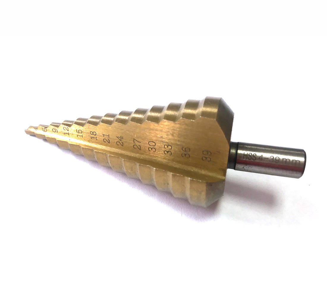Stupňovitý kuželový vrták 4-39mm HSS TA4035