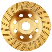Tarcza garnkowa turbo diamentowa 125mm 125x22,3mm do szlifowania betonu, kamienia