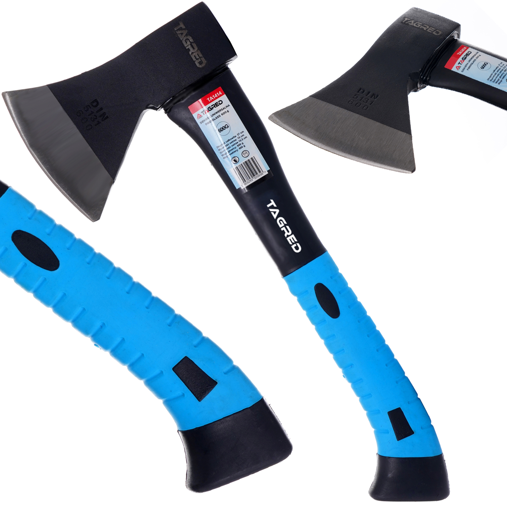 Univerzální sekera, topůrko Fiberglass 600g TA1414