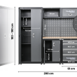 Szafa warsztatowa, modułowa, meble garażowe, regał do warsztatu - 13