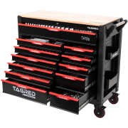 Szafa warsztatowa, wózek warsztatowy TAGRED PERFORMANCE XXL 12 szuflad, 691-el.