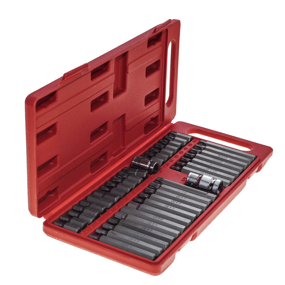 Bity. klucze torx, spline, imbus, zestaw 40el.