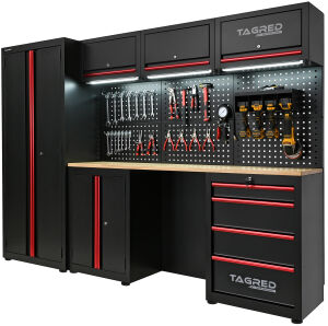 Meble garażowe, warsztatowe TAGRED TA1954 regał 200cm do warsztatu garażu