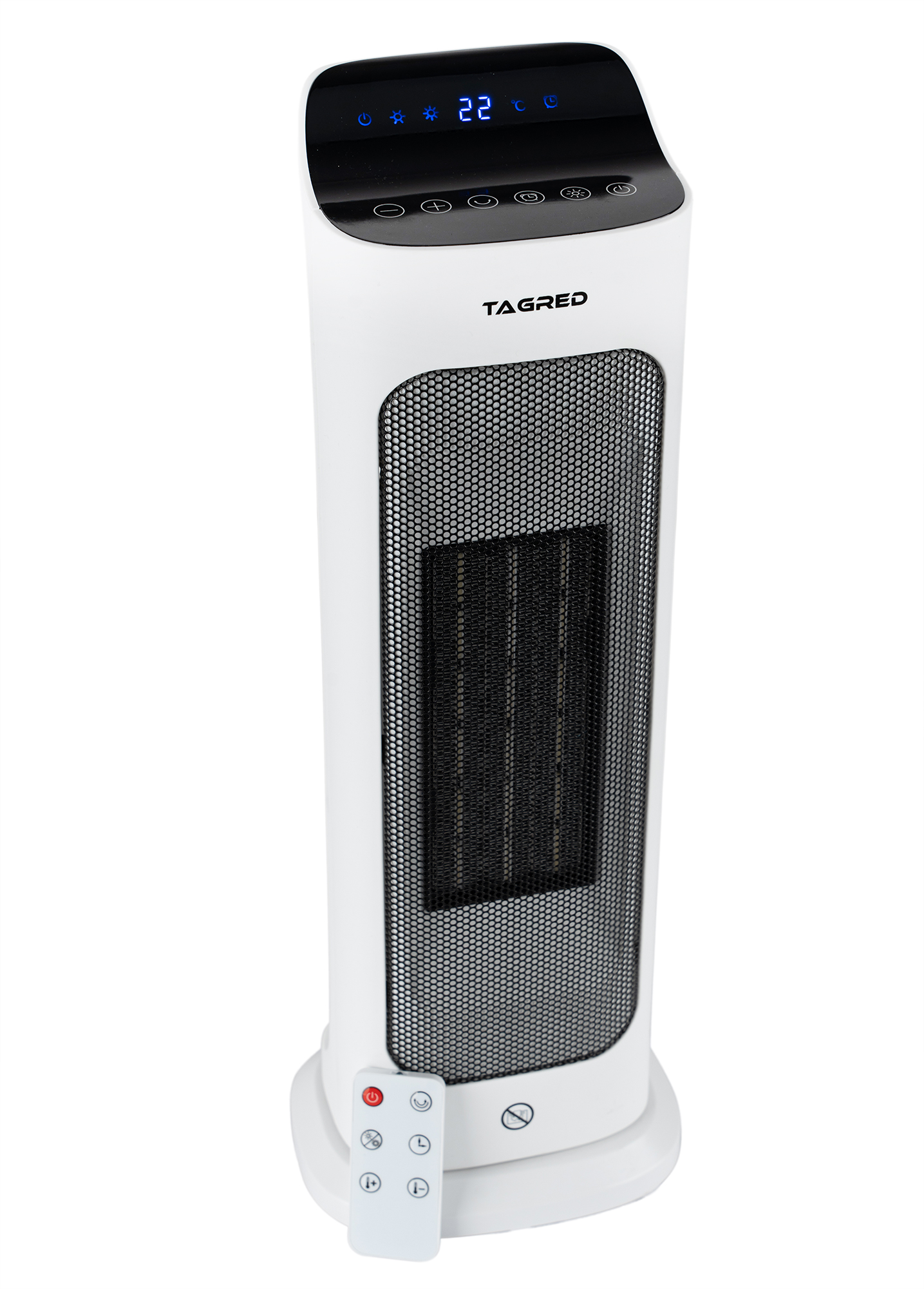 Keramický termoventilátor, sloupový, topidlo, otočný elektrický ohřívač 2000W TA930