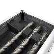 Zestaw 3 wierteł SDS MAX, wiertła plus adapter SDS+ - 5