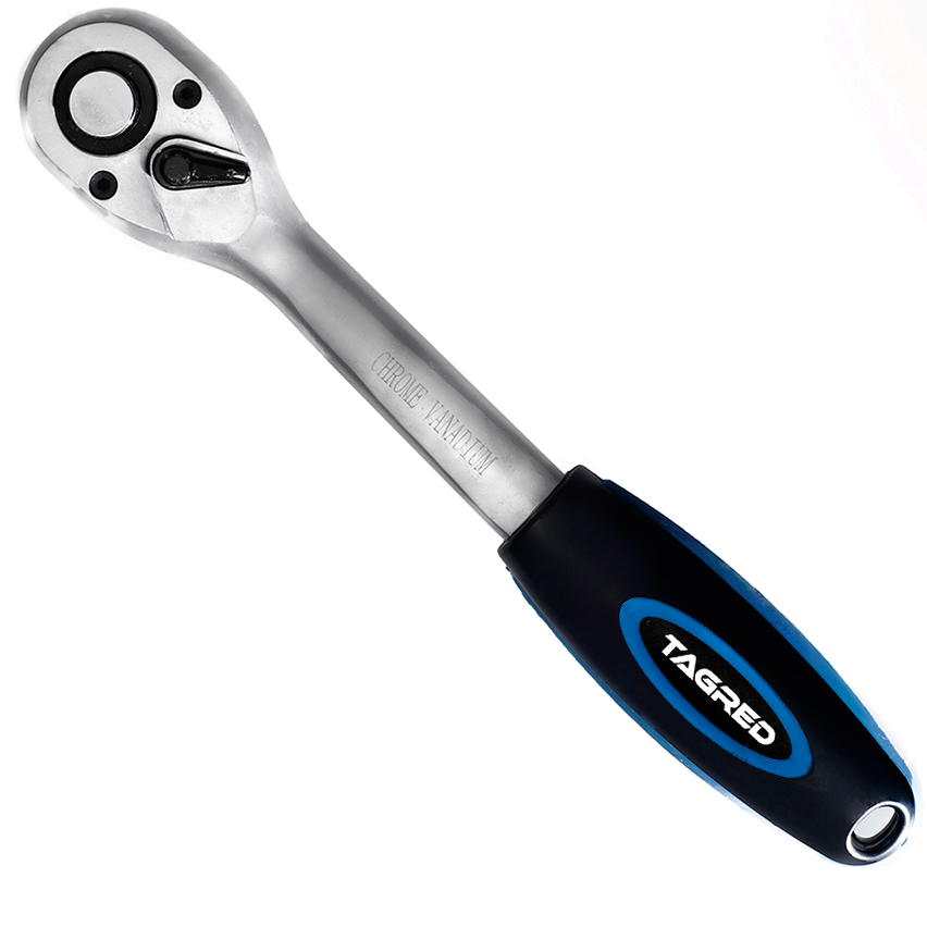 Zahnutá ráčna 1/2" 72 zubů, ráčna, klíč nástrčkový TA226