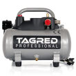 Kompresor bezolejowy dwutłokowy, sprężarka TAGRED Pro. 6L 1100W 230V - 3