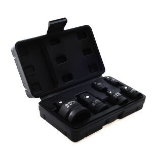 Redukcje, adaptery redukcyjne CR-MO 1/2" 1/4" 3/8" 3/4", zestaw 6 szt.
