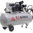 Kompresor olejowy, sprężarka TAGRED 200L 230V 3 tłoki, Separator - 2