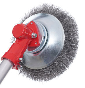 Щітка, диск для коси, дріт, 200 мм, м’який