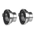 Szybkozłączka 3'' 78mm do węży węża strażackiego, w kpl 2 złączki - 4