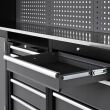 Meble garażowe, warsztatowe TAGRED regał 260cm szafka do warsztatu garażu, blat INOX 3D - 12