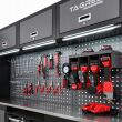 Meble garażowe, warsztatowe TAGRED TA198 regał 260cm szafka do warsztatu garażu, blat INOX 3D - 9