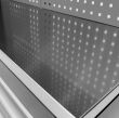 Meble garażowe, warsztatowe TAGRED TA198 regał 260cm szafka do warsztatu garażu, blat INOX 3D - 7