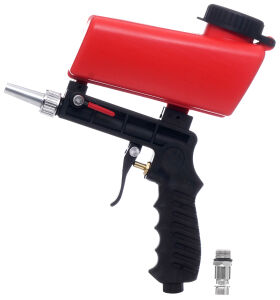 Піскоструменевий та содовий пістолет з бачком