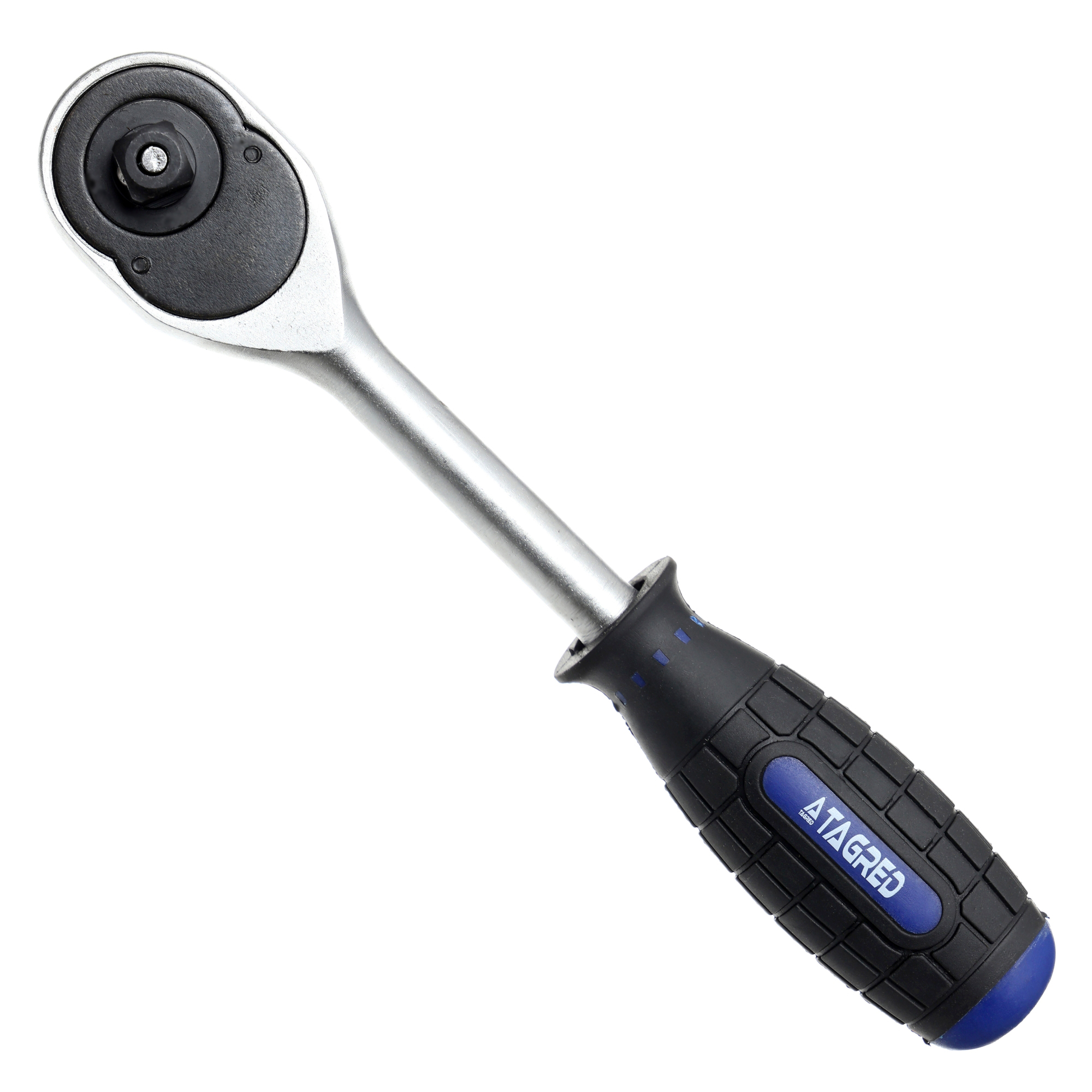 Prohnutá ráčna 1/2", ráčna, otočný knoflík, nástrčný klíč CrV TA232