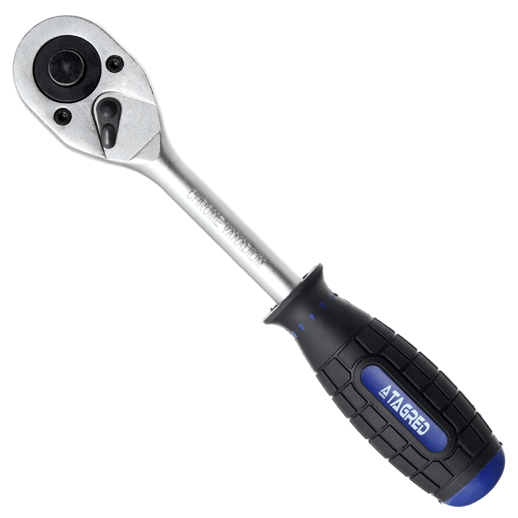 Prohnutá ráčna 1/2", ráčna, otočný knoflík, nástrčný klíč CrV TA232