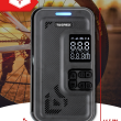 Pompka akumulatorowa rowerowa, samochodowa mini kompresor do pompowania 8V 4000mAh - 7