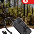 Pompka akumulatorowa rowerowa, samochodowa mini kompresor do pompowania 8V 4000mAh - 3