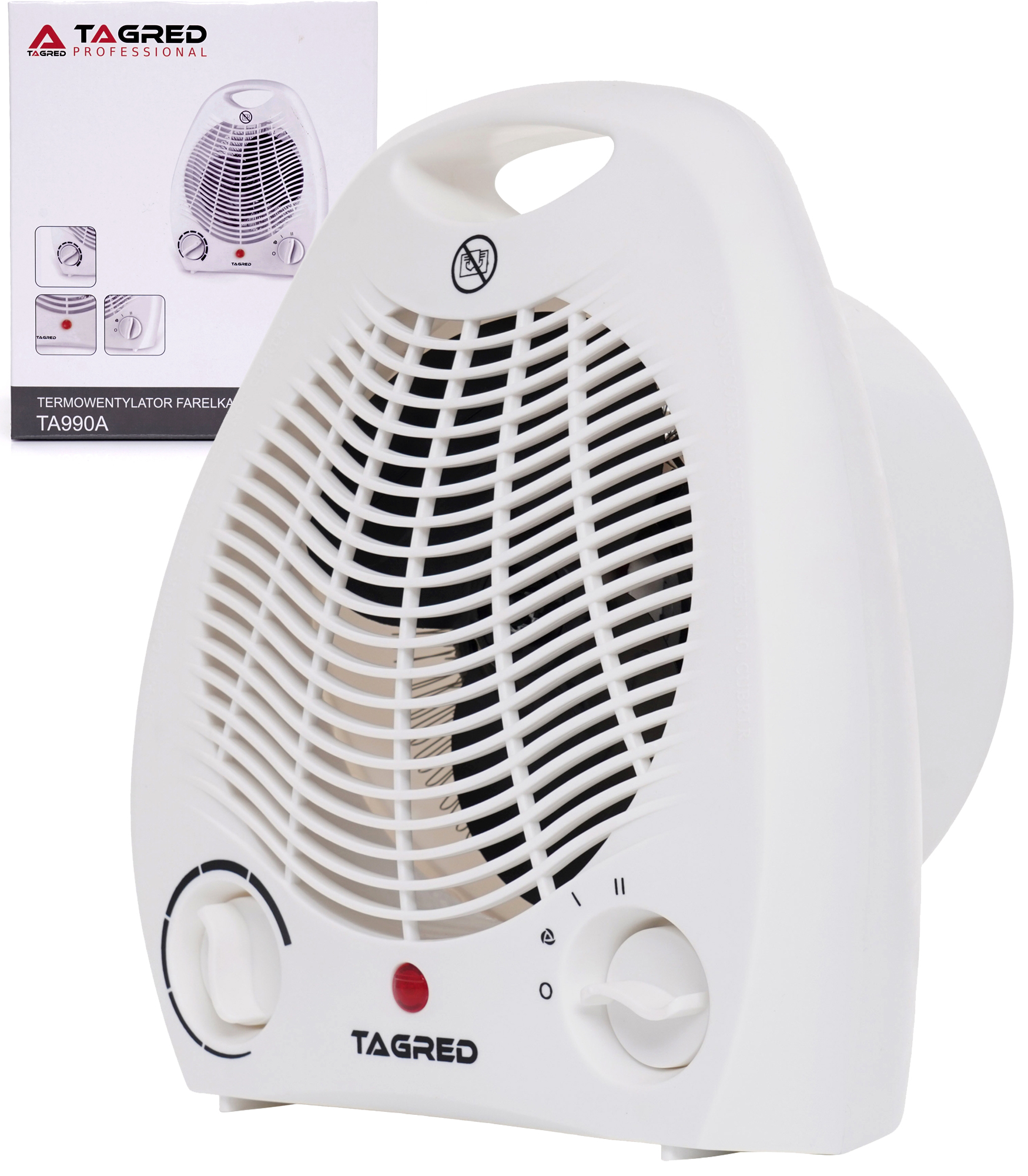 Ventilátor, ohrievač, elektrický ohrievač TAGRED 2000W