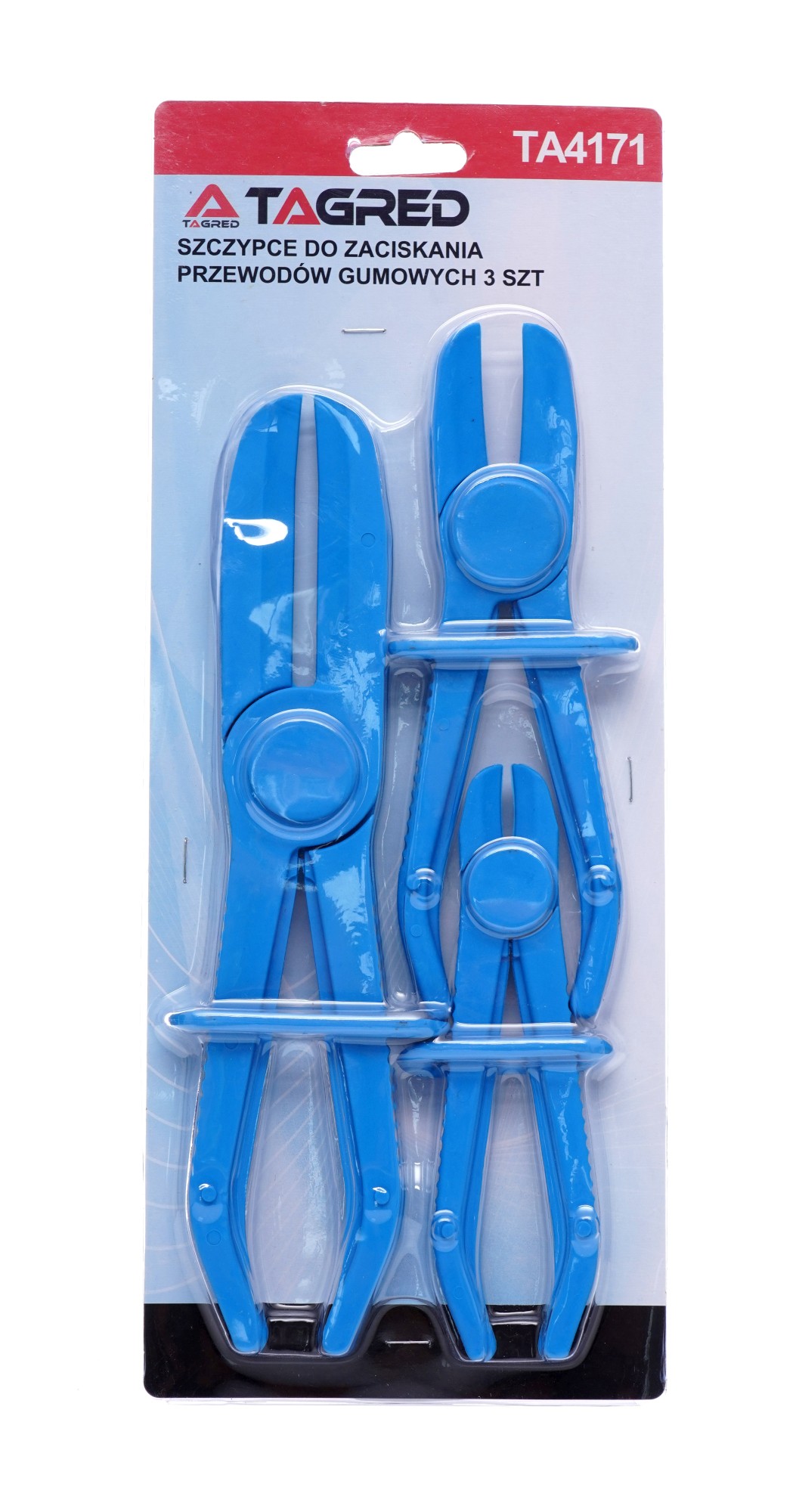Kleště na hadice palivového vedení - gumové, ohebné, 3 ks TA4171