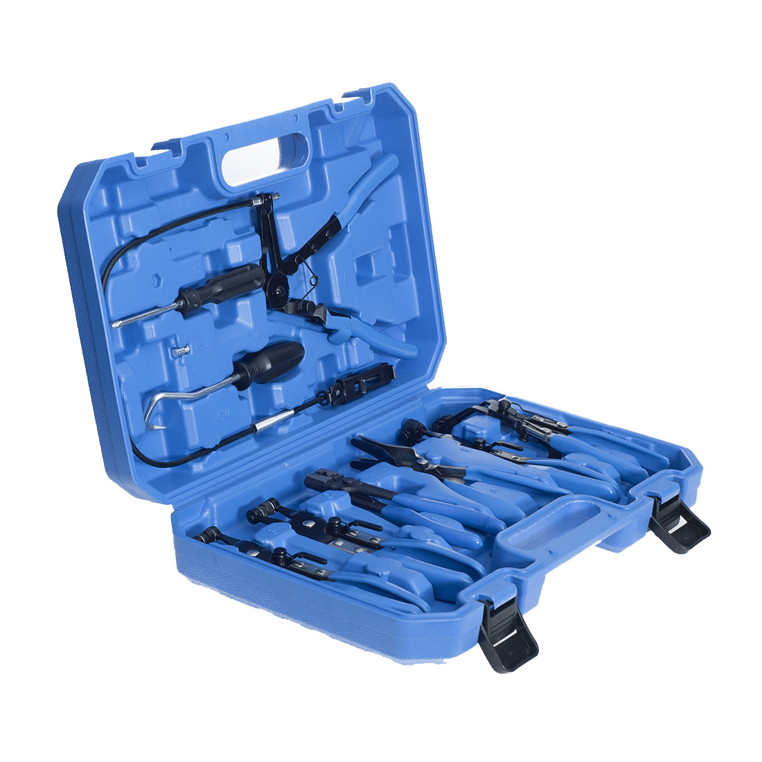 Kleště na stahovací pásky manžet, 9dílná sada TA1019