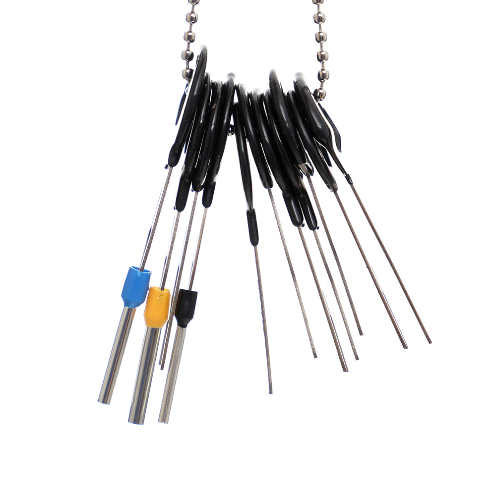 Klíče, vytahováky pinů, sada na demontáž pinů, 11 KS TA1106