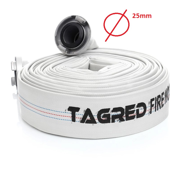 Hadicová požární hadice na vodu 1" 30 m PU PVC TA531