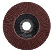 Tarcza listkowa do szlifowania lamelkowa lamelka 125mm/22,23mm szlif P80 - 2