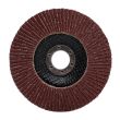 Tarcza listkowa do szlifowania lamelkowa lamelka 125mm/22,2mm szlif P40 - 5