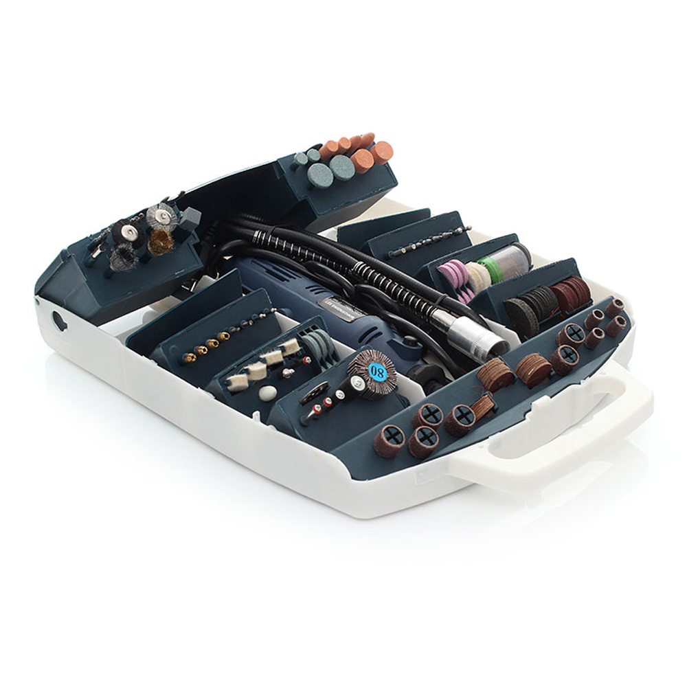 Mini brúska, multifunkčná brúska 270W vrták 320 kusov