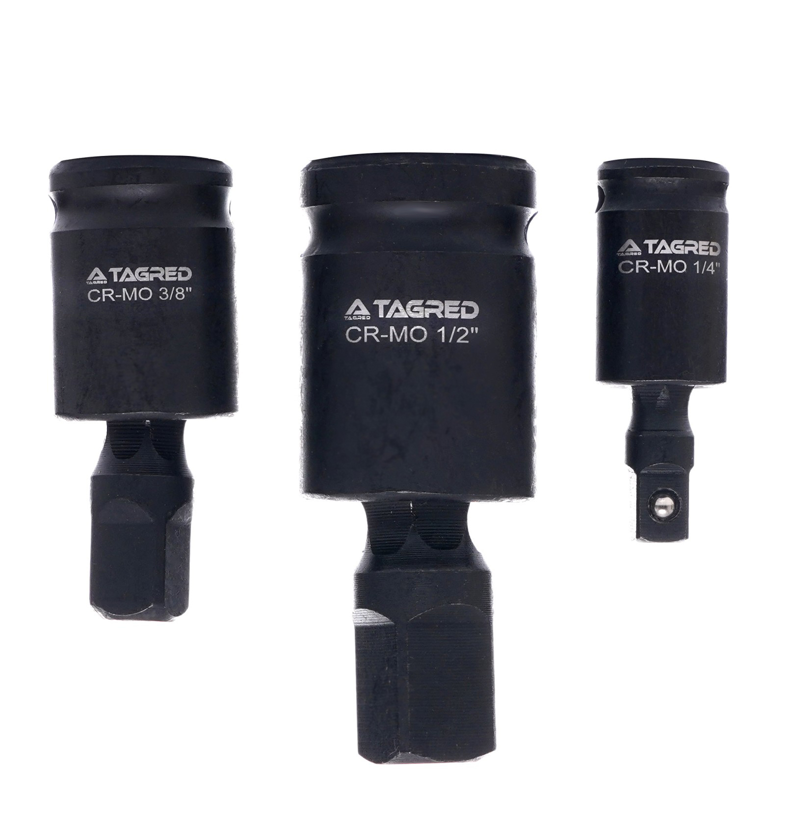 Kloubové hlavice kulové rázové 1/2" 1/4" 3/8", sada kloubů 3 ks. TA4211
