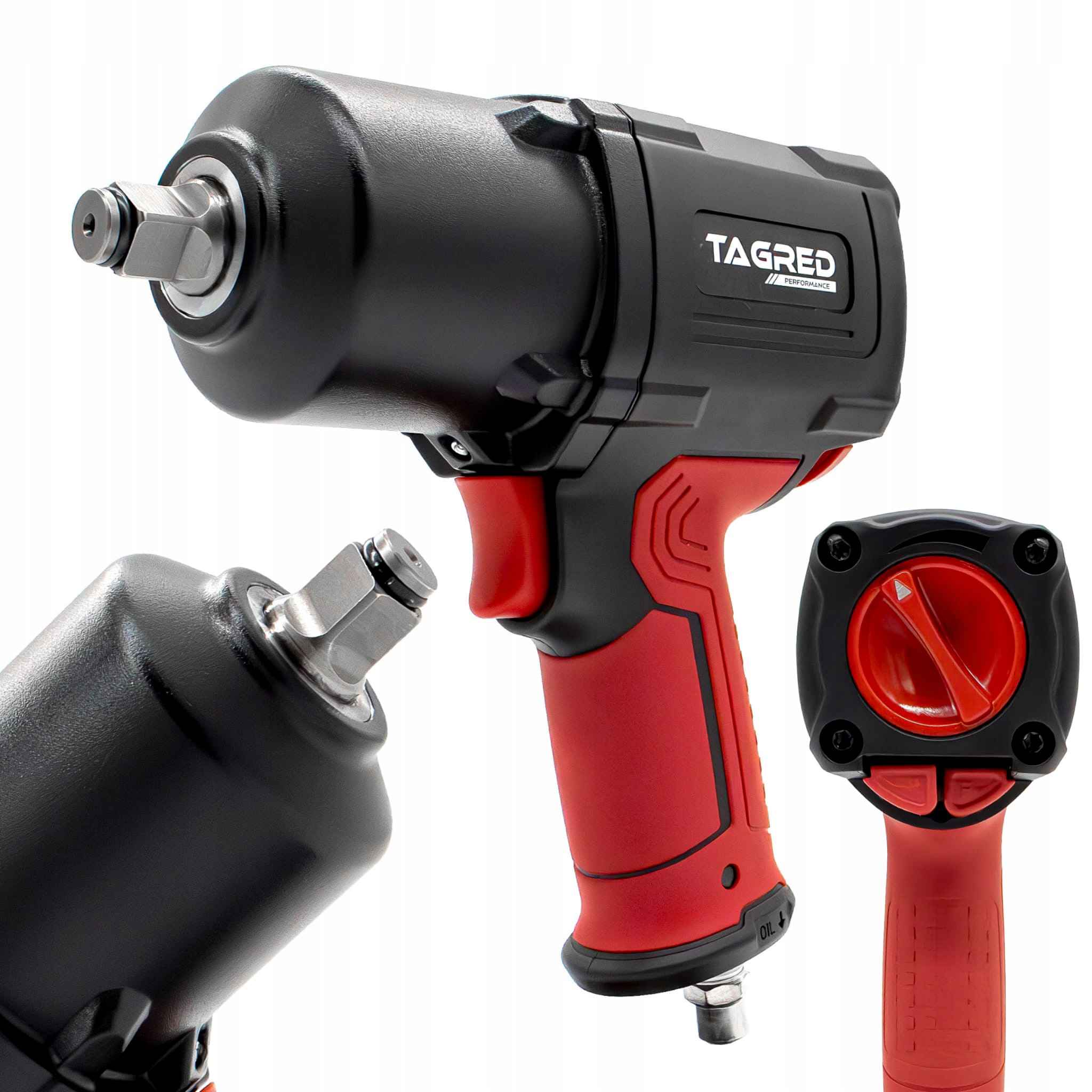 Pneumatický rázový utahovák 2280 Nm 1/2" TWIN HAMMER TA8535