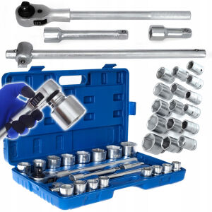 Klucze nasadowe 6 kątne 3/4