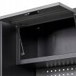 Meble garażowe, warsztatowe TAGRED regał 200cm szafa do warsztatu garażu, blat INOX 3D LED - 13