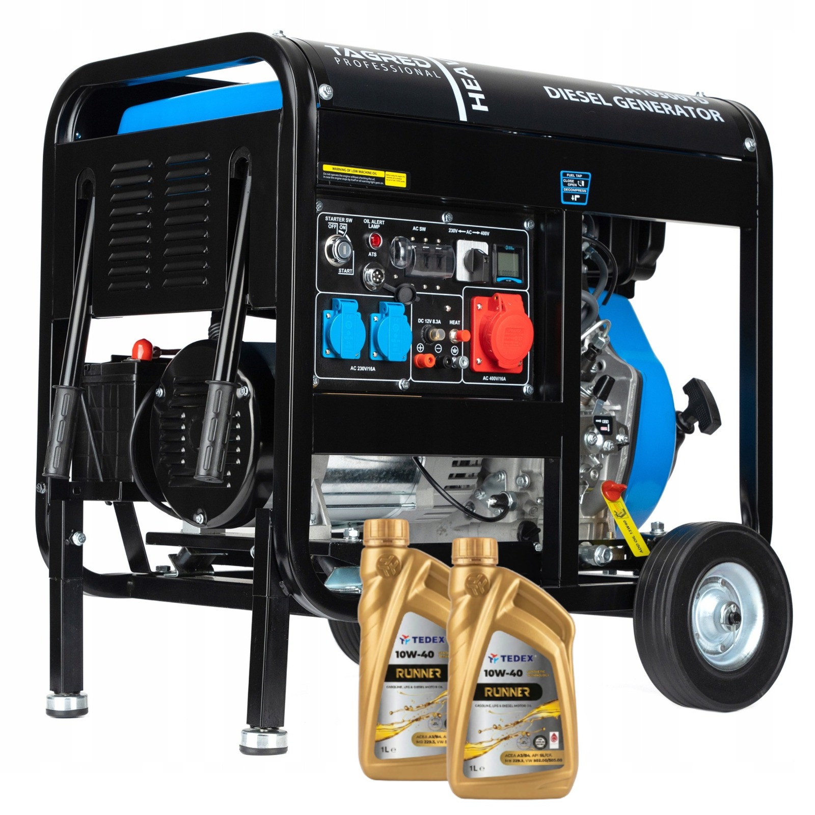 Dieselová elektrocentrála TAGRED 7000W 230/400V 14KM AVR TA10300TD