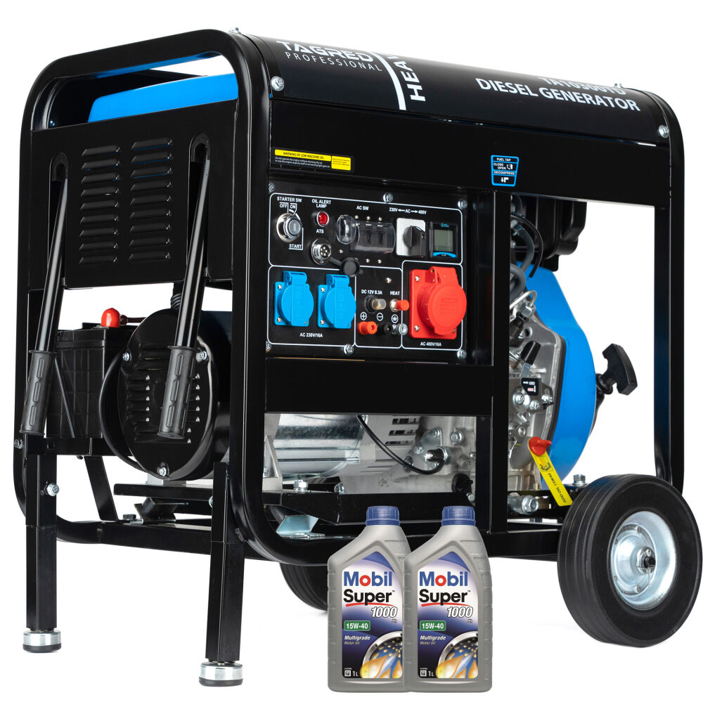 Agregat prądotwórczy Diesel TAGRED 7000W 230/400V 14KM AVR