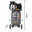 Kompresor Dwutłokowy Pionowy 100L Olejowy 10 bar - 11