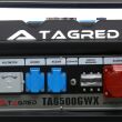 Agregat prądotwórczy z rozrusznikiem Tagred 6500W 230V 400V AVR, olej silnikowy - 5