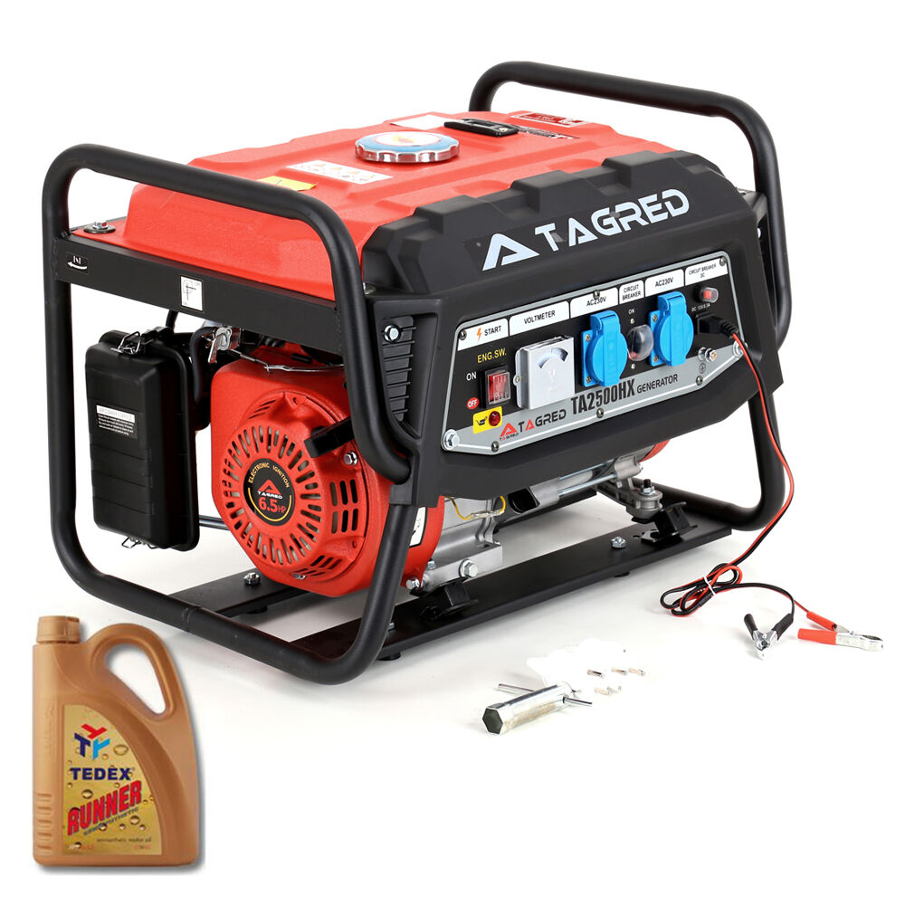 Agregat prądotwórczy 2500W AVR TAGRED X, gratisy