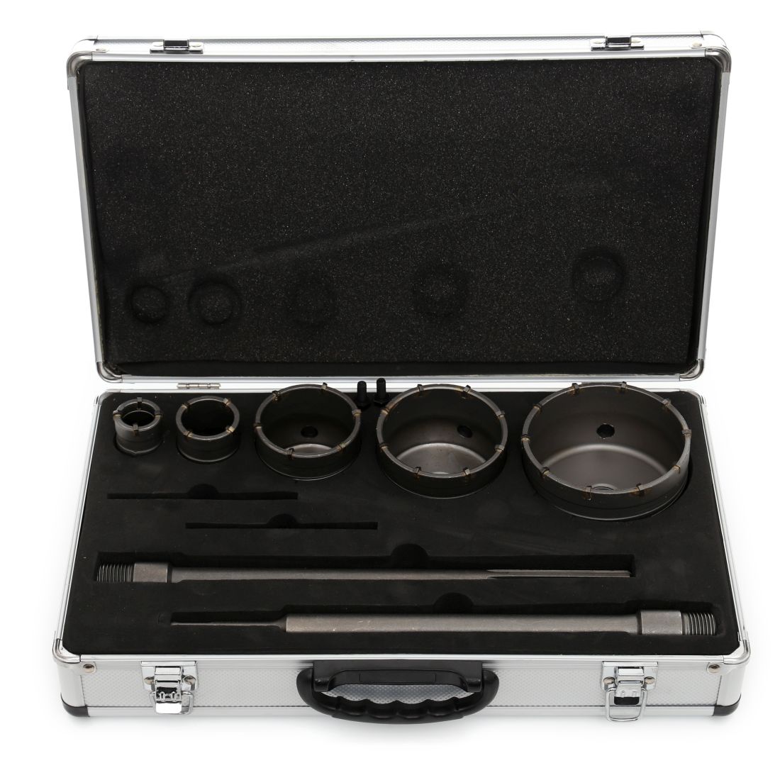 Korunkové vrtáky do betonu SDS Plus a SDS Max sada 9ks TA1511