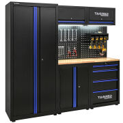 Meble warsztatowe TAGRED TA1916 regał modułowy do garażu 200cm, akcesoria, LED