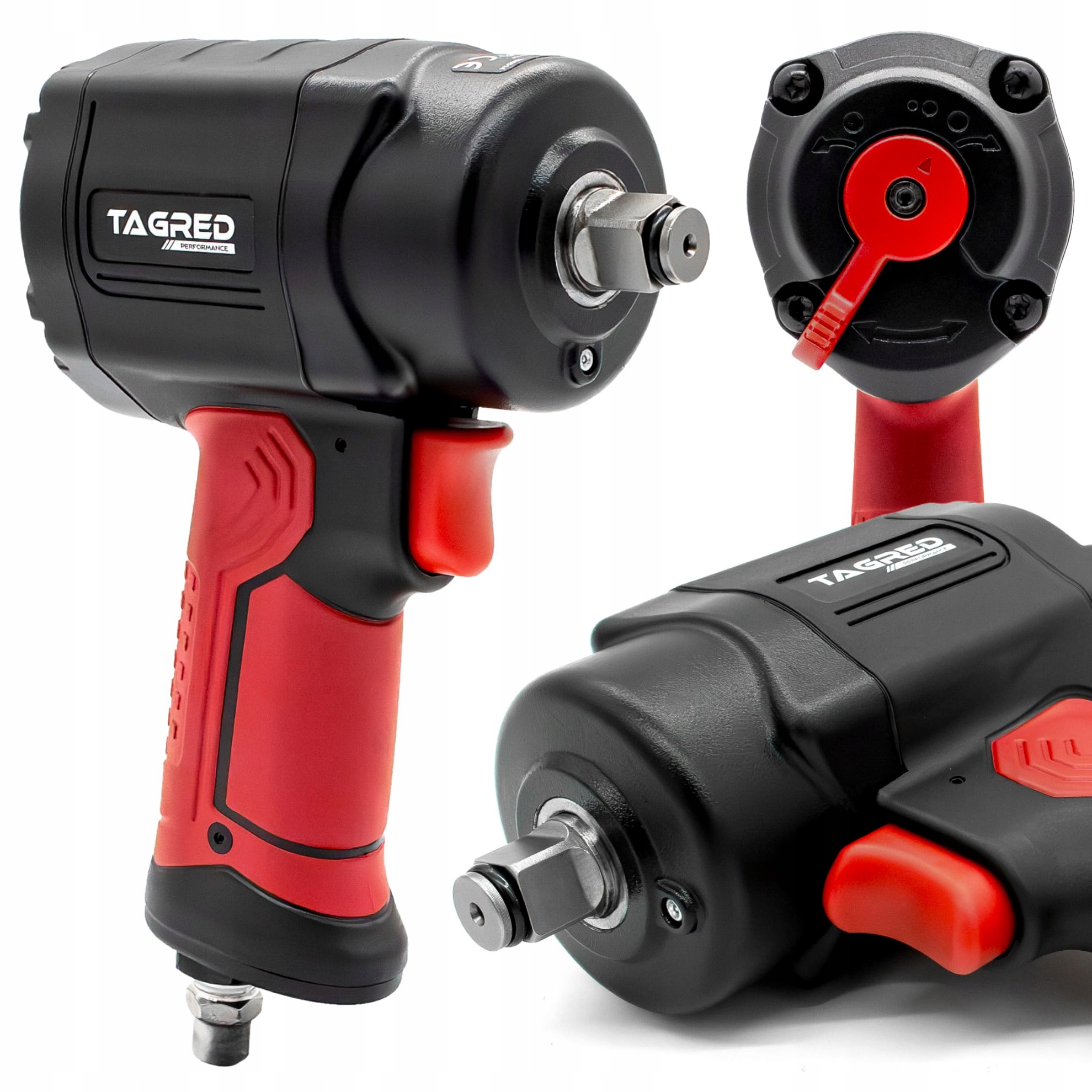 Pneumatický rázový utahovák 1/2" 1440Nm MINI Kompozitní Silný JUMBO HAMMER TA8514