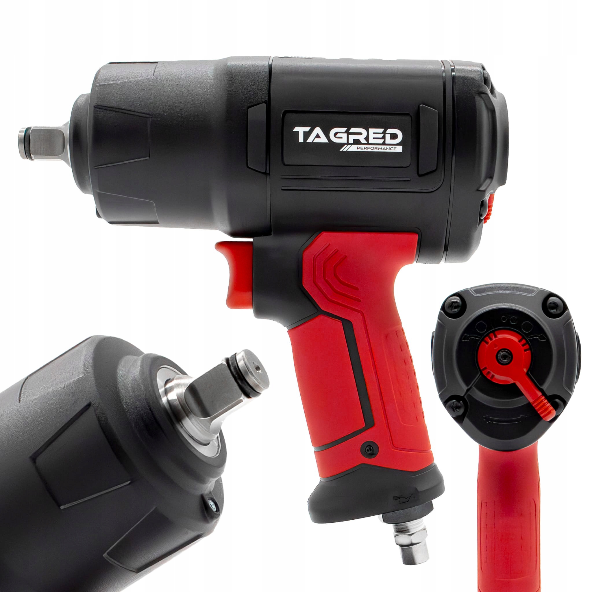 Pneumatický Rázový Utahovák 2220 Nm 1/2" kompozitní TWIN HAMMER TA8526