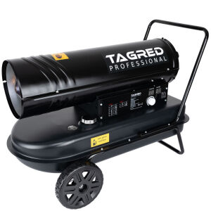 Nagrzewnica olejowa, dmuchawa TAGRED, termostat, LCD, moc 30kW