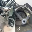 Kompresor olejowy, gratis klucz udarowy TAGRED 3500W 100L 230V 2 tłoki, separator olej - 14